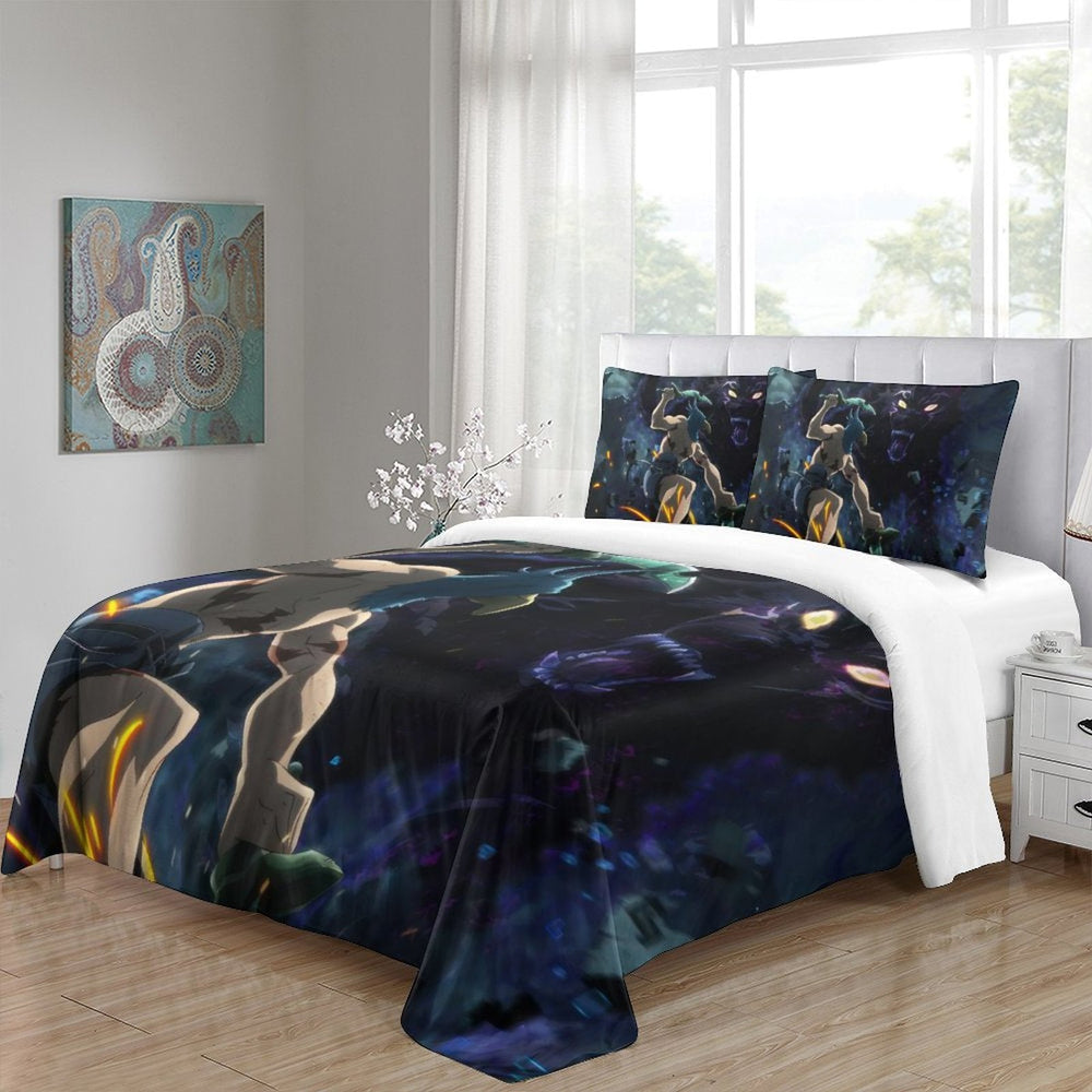 Shangri-La Frontier Bedding Set Pattern Quilt Cover Without Filler (Online Order Only)