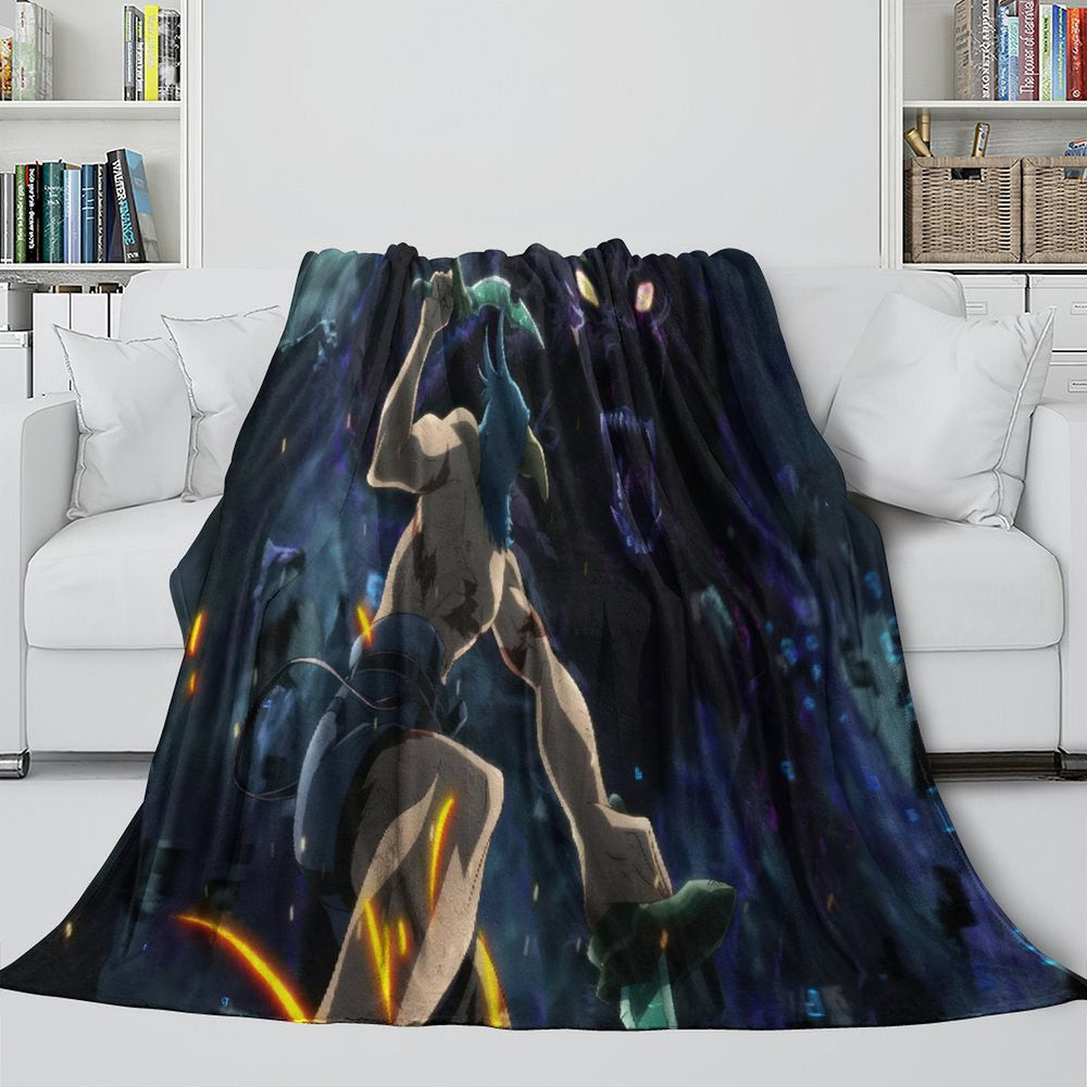 Shangri-La Frontier Blanket Flannel Fleece Throw Room Decoration (Online Order Only)