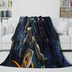 Shangri-La Frontier Blanket Flannel Fleece Throw Room Decoration (Online Order Only)