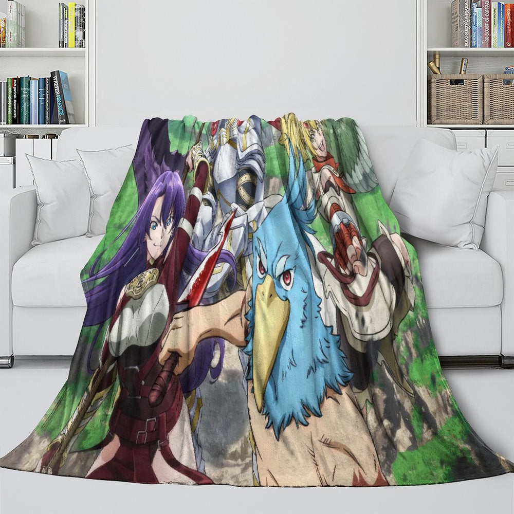 Shangri-La Frontier Blanket Flannel Fleece Throw Room Decoration (Online Order Only)