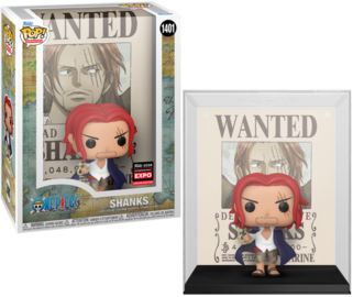 Pop! Animation: One Piece - Shanks (Wanted Poster) Shared Exclusive Sticker (ONLINE ORDER ONLY)