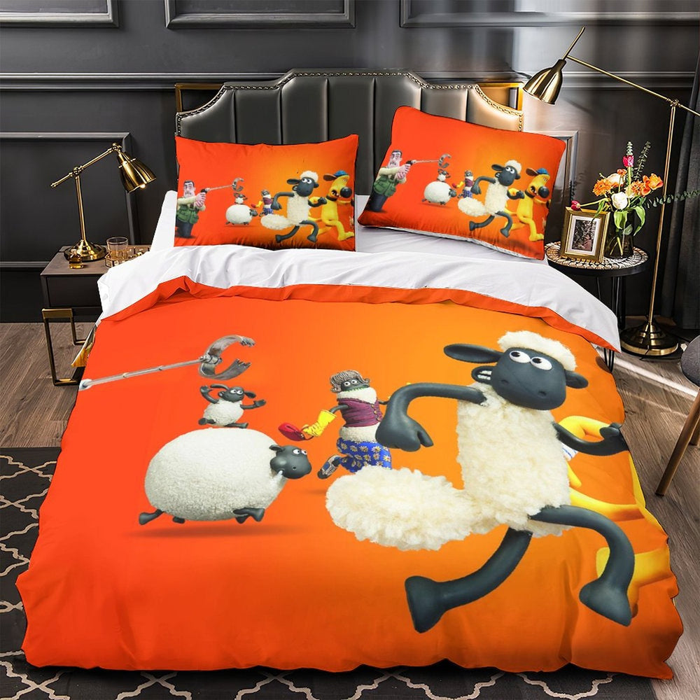 Shaun the Sheep Bedding Set Quilt Duvet Cover Without Filler (Online Order Only)