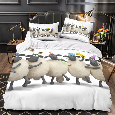 Shaun the Sheep Bedding Set Quilt Duvet Cover Without Filler (Online Order Only)