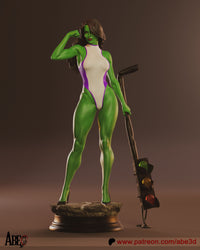 She Hulk - Marvel Comics (SFW/NSFW 18+ Only) - 1:4 Scale (ONLINE ORDER ONLY)