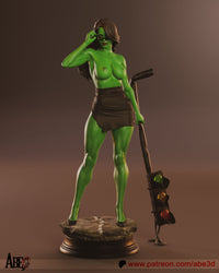 She Hulk - Marvel Comics (SFW/NSFW 18+ Only) - 1:4 Scale (ONLINE ORDER ONLY)