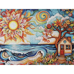 She Shed by the Sea 1000 Piece Jigsaw Puzzle Springbok