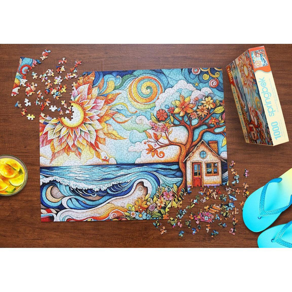 She Shed by the Sea 1000 Piece Jigsaw Puzzle Springbok