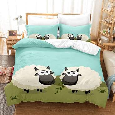 Sheep Bedding Set Quilt Cover Without Filler (Online Order Only)