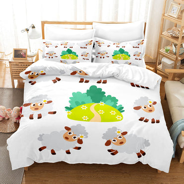 Sheep Bedding Set Quilt Cover Without Filler (Online Order Only)