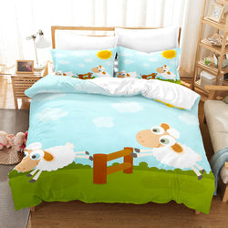 Sheep Bedding Set Quilt Cover Without Filler (Online Order Only)