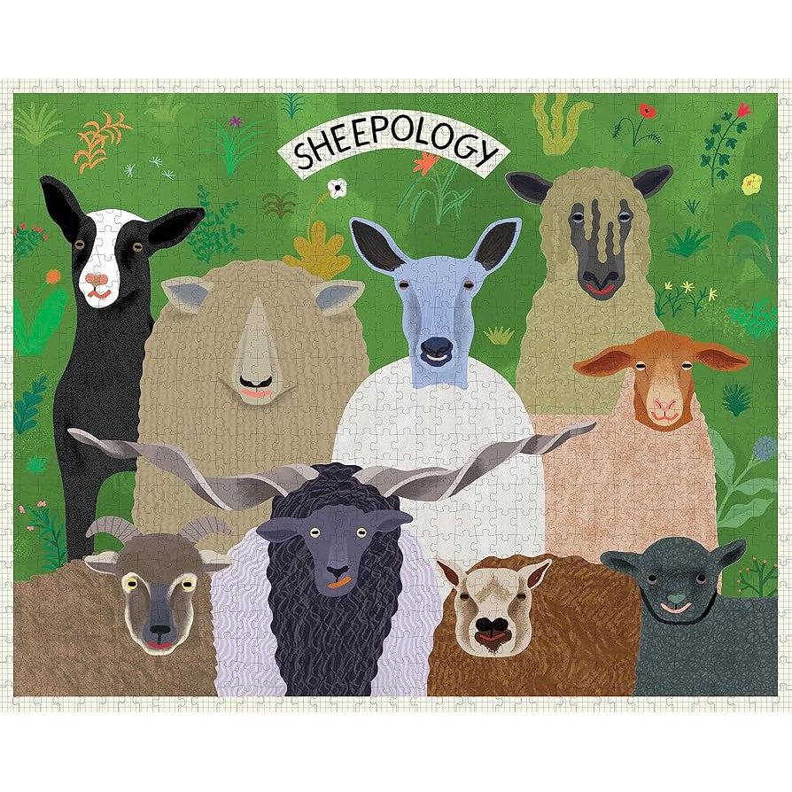 Sheepology 1000 Piece Jigsaw Puzzle PA Press (ONLINE ORDER ONLY)