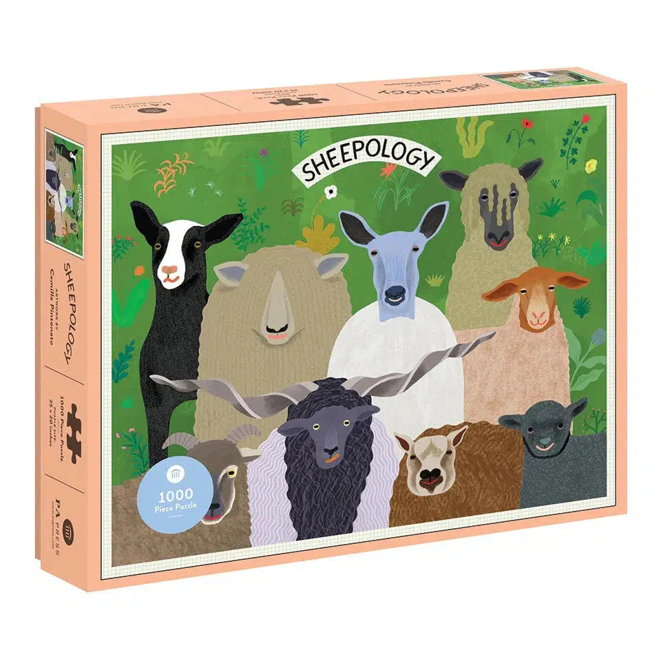 Sheepology 1000 Piece Jigsaw Puzzle PA Press (ONLINE ORDER ONLY)