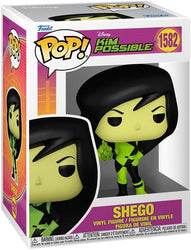 Kim Possible Shego Funko Pop! Vinyl Figure #1582 with Funko Protector (Online Order Only)