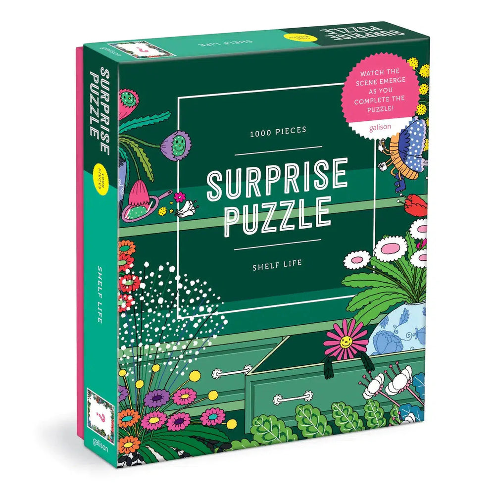 Shelf Life 1000 Piece Surprise Jigsaw Puzzle Galison (ONLINE ORDER ONLY)