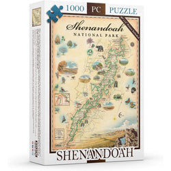 Shenandoah National Park 1000 Piece Jigsaw Puzzle Xplorer Maps (ONLINE ORDER ONLY)