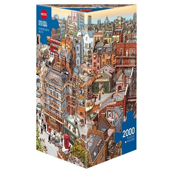Sherlock & Co. 2000 Piece Jigsaw Puzzle Heye (ONLINE ORDER ONLY)