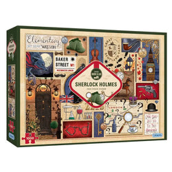 Sherlock Holmes 1000 Piece Jigsaw Puzzle Gibsons (ONLINE ORDER ONLY)