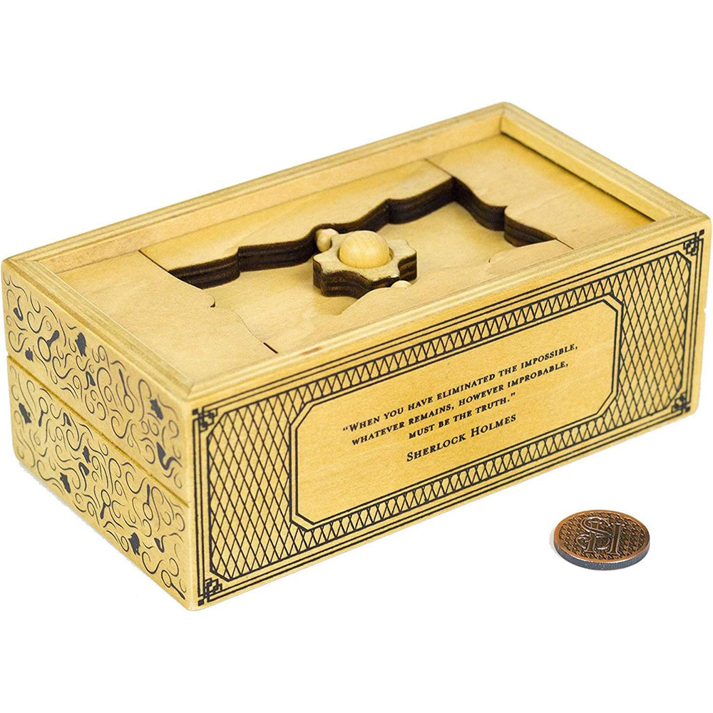 Sherlock Holmes The Case of the Treasury Safe Puzzle Professor Puzzle (ONLINE ORDER ONLY)