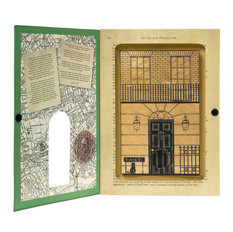 Sherlock Holmes: The Case of the Priceless Coin - Coin Maze Puzzle (ONLINE ORDER ONLY)