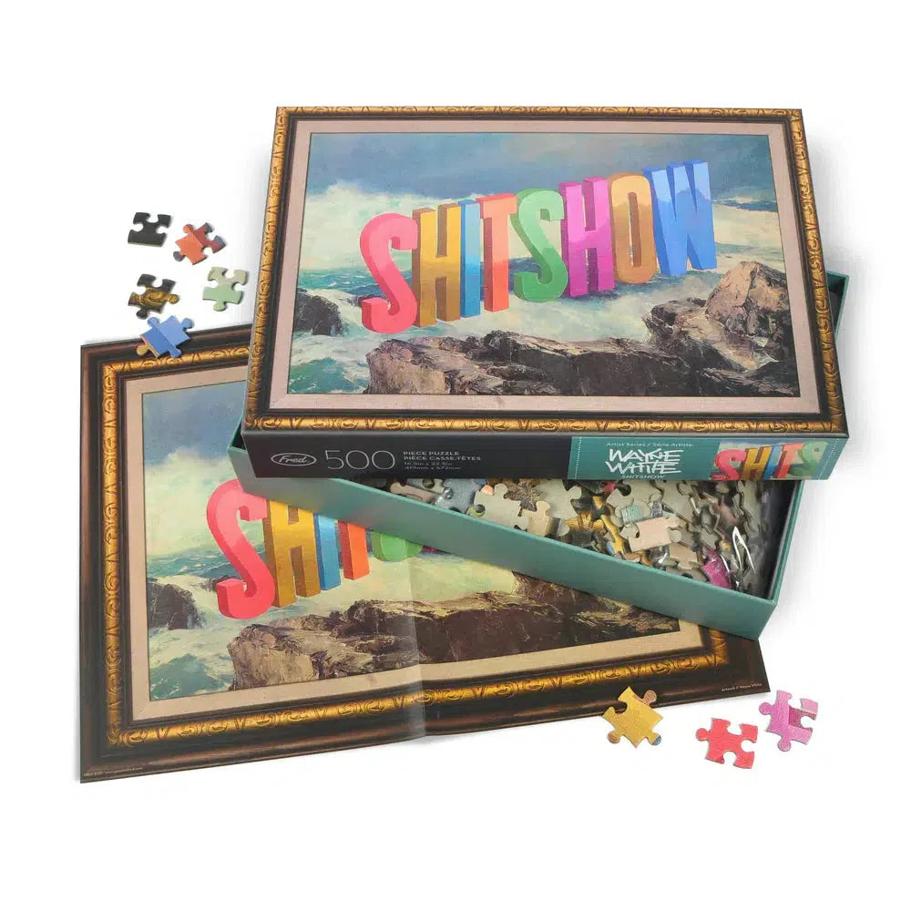 Shitshow 500 Piece Jigsaw Puzzle Fred (ONLINE ORDER ONLY)