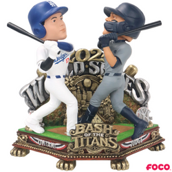 Shohei Ohtani & Aaron Judge Los Angeles Dodgers & New York Yankees 2024 World Series Dual Battle Bobblehead (ONLINE ORDER ONLY)