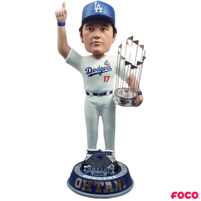 Los Angeles Dodgers 2024 World Series Champions Bobbleheads (ONLINE ORDER ONLY)