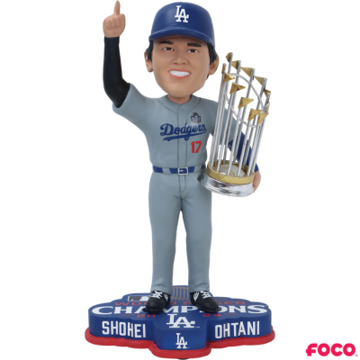 Los Angeles Dodgers 2024 World Series Champions Bobbleheads (ONLINE ORDER ONLY)