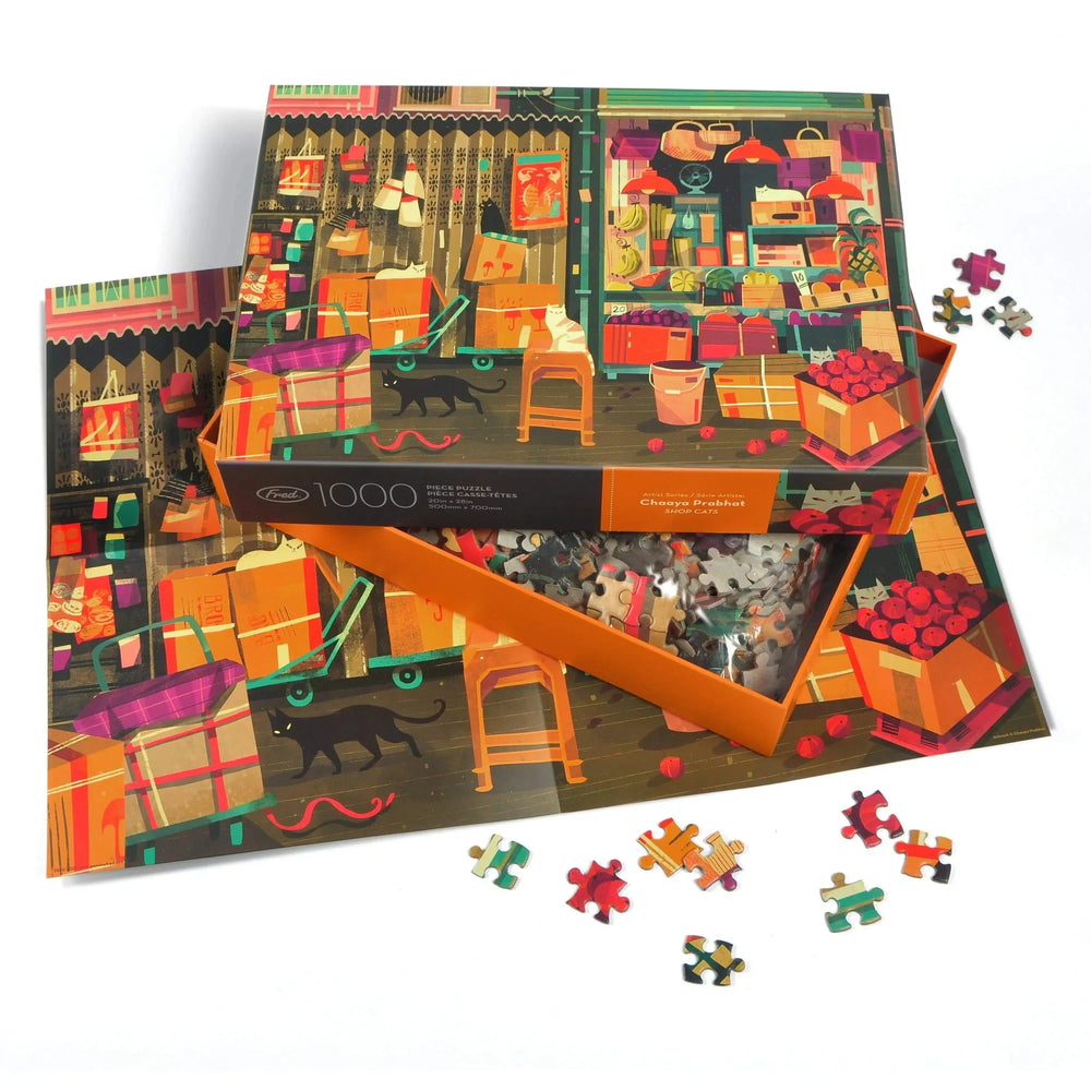 Shop Cats 1000 Piece Jigsaw Puzzle Fred (ONLINE ORDER ONLY)