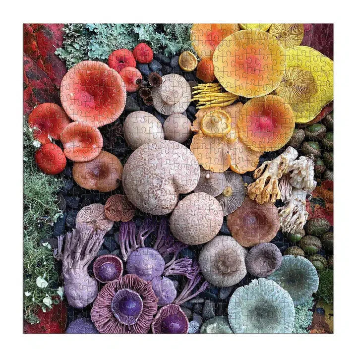 Shrooms in Blooms 500 Piece Jigsaw Puzzle Galison (ONLINE ORDER ONLY)