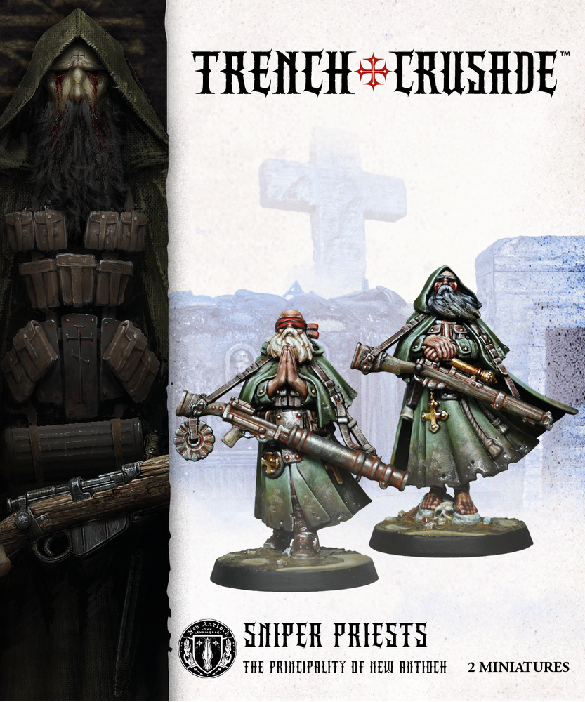The Prussian Sniper Priests | Trench Crusade Official (ONLINE ORDER ONLY)