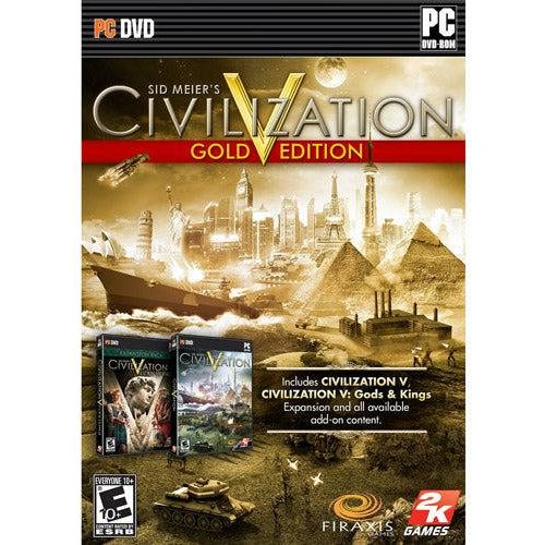 Sid Meiers Civilization V Gold Edition - PC (Online Order Only)