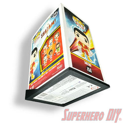 Side-Facing Funko Pop Box Floating Shelves | Wall Mount fits Funko Pop Box Only, Soft Cases or Hard Protectors (ONLINE ORDER ONLY)
