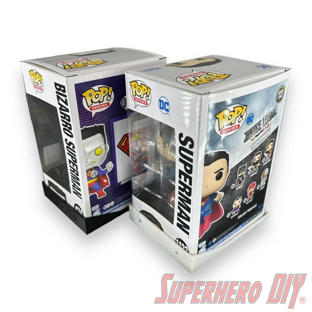 Side-Facing Funko Pop Box Floating Shelves | Wall Mount fits Funko Pop Box Only, Soft Cases or Hard Protectors (ONLINE ORDER ONLY)