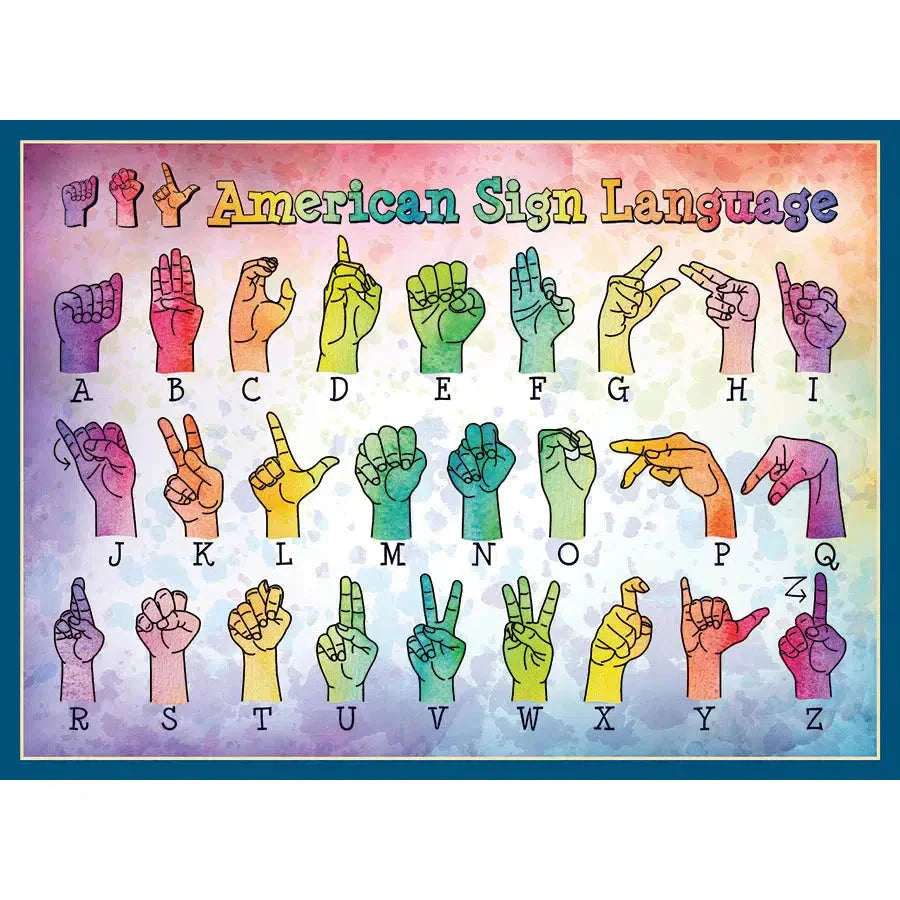 Sign Language 500 Piece Jigsaw Puzzle Cobble Hill (ONLINE ORDER ONLY)