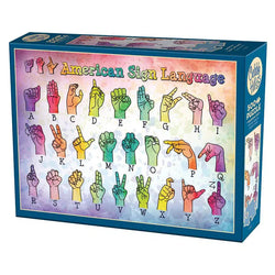 Sign Language 500 Piece Jigsaw Puzzle Cobble Hill (ONLINE ORDER ONLY)