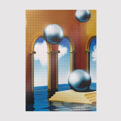 Silent Orbs Along Different Paths By D Anderson 1000 Piece LE Jigsaw Puzzle Sulo (ONLINE ORDER ONLY)
