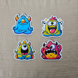 Silly Blob Monsters Sticker (ONLINE ORDER ONLY)