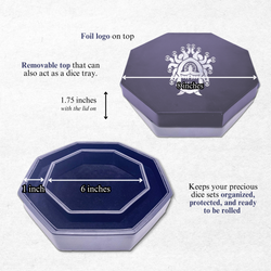 Silver Eye Tyrant - Tray of Holding™ Dice Tray by Norse Foundry (ONLINE ORDER ONLY)