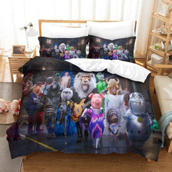 Sing 2 Bedding Set Printing Pattern Quilt Cover (Online Order Only)