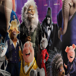 Sing 2 Bedding Set Printing Pattern Quilt Cover (Online Order Only)