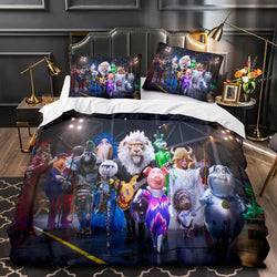 Sing 2 Bedding Set Quilt Duvet Cover Pillowcase Bedding Sets (Online Order Only)