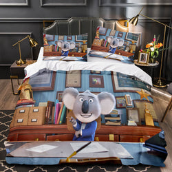 Sing 2 Bedding Set Quilt Duvet Cover Pillowcase Bedding Sets for Kids (Online Order Only)