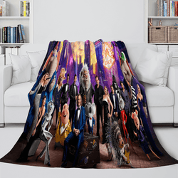 Sing 2 Blanket Flannel Fleece Throw Cosplay Blanket Room Decoration (Online Order Only)