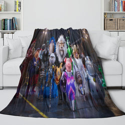 Sing 2 Blanket Printing Pattern Flannel Throw Room Decoration (Online Order Only)