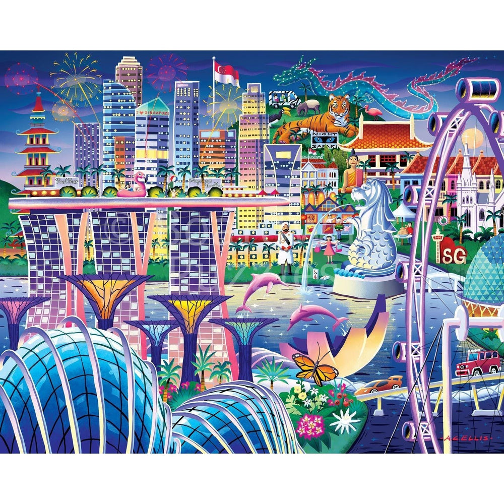 Singapore 1000 Piece Jigsaw Puzzle Boardwalk (ONLINE ORDER ONLY)