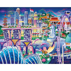 Singapore 1000 Piece Jigsaw Puzzle Boardwalk (ONLINE ORDER ONLY)