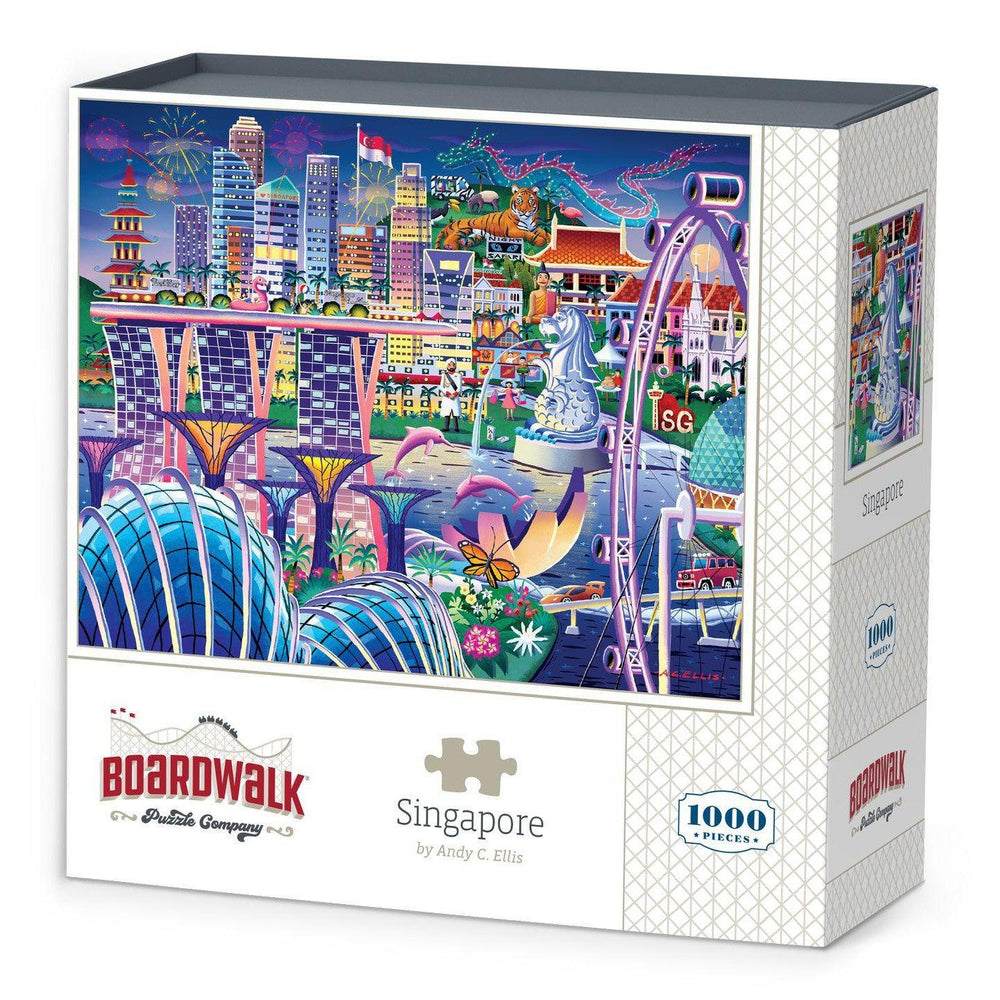 Singapore 1000 Piece Jigsaw Puzzle Boardwalk (ONLINE ORDER ONLY)