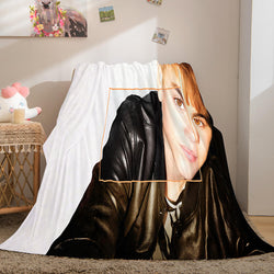 Super Star Justin Bieber Flannel Fleece Throw Blanket (Online Order Only)