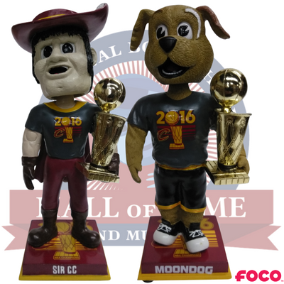 Cleveland Cavaliers 2016 NBA Champions Mascot Bobbleheads (ONLINE ORDER ONLY)