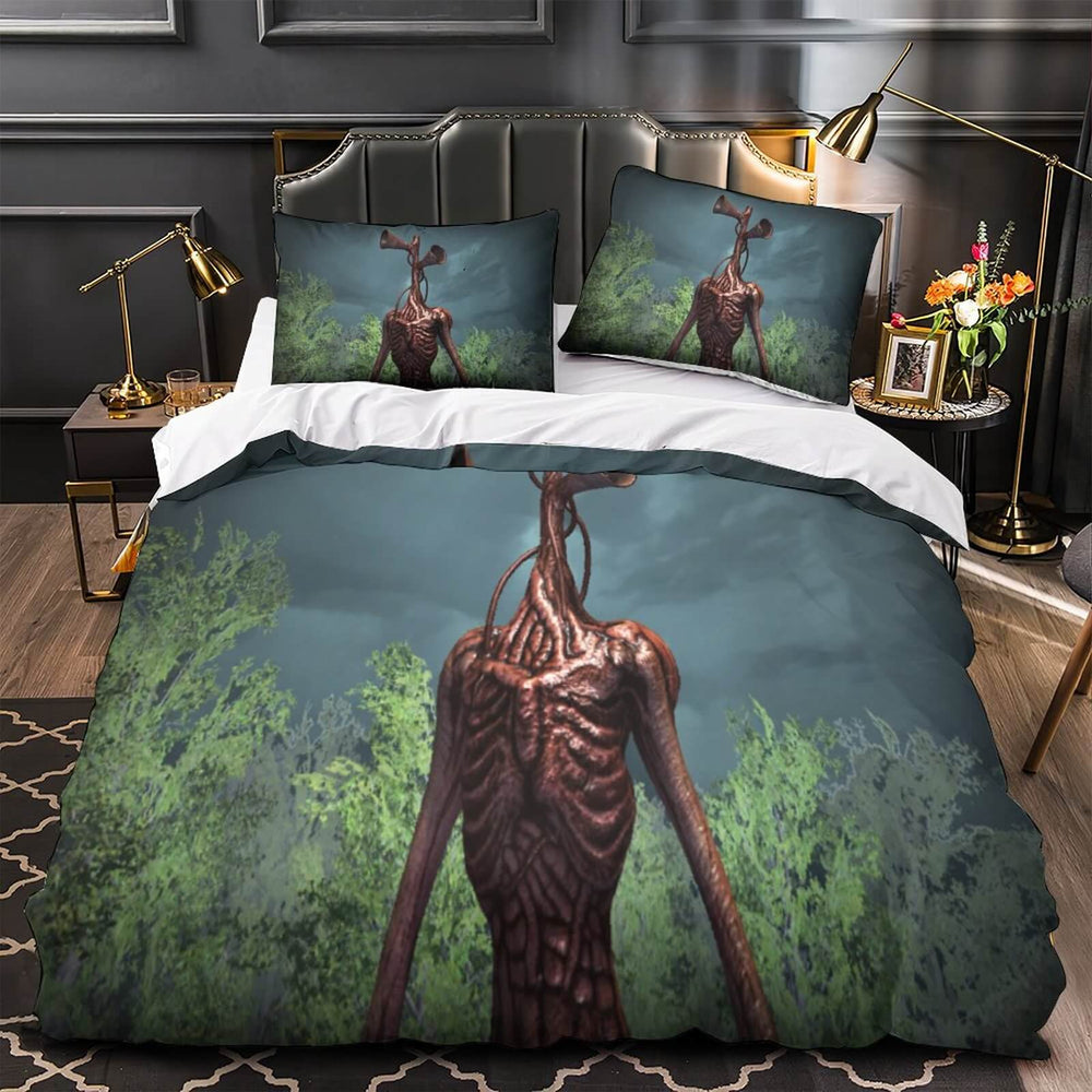 Siren Head Bedding Set Quilt Duvet Cover Without Filler (Online Order Only)